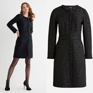 J.Crew Lady Jacket Dress in Sequin Tweed